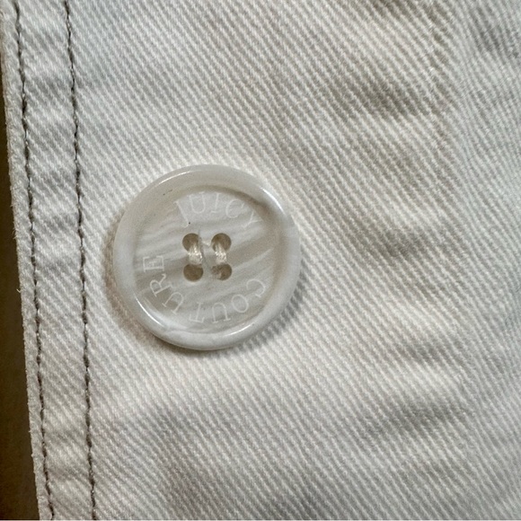 Juicy Couture White Jean Jacket - Picture 3 of 9